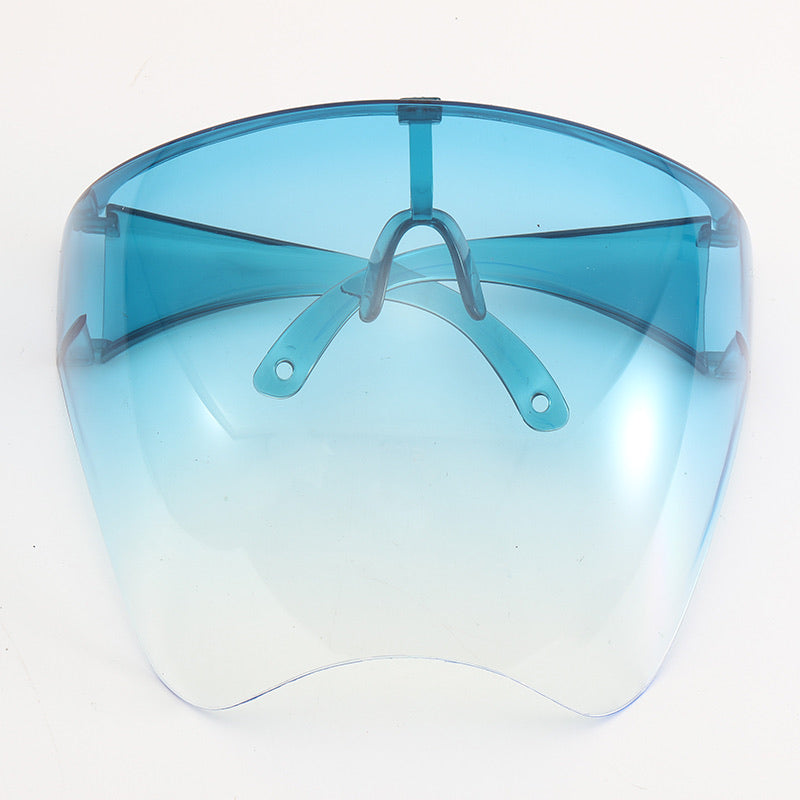 PROTECTIVE ANTI FOG FASHION SUNGLASSES & FACE SHIELD