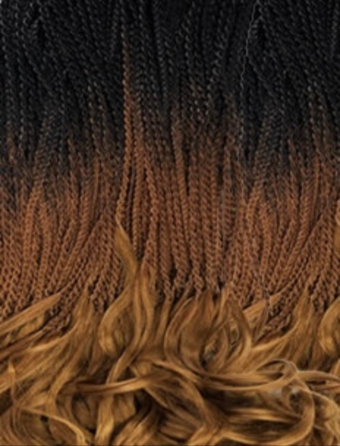 Afri Naptural Bouncy Braiding Folded 22" (FOLDED) - 6X