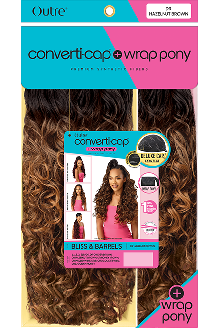 OUTRE CONVERTI CAP + WRAP PONY SYNTHETIC WIG - BLISS & BARRELS