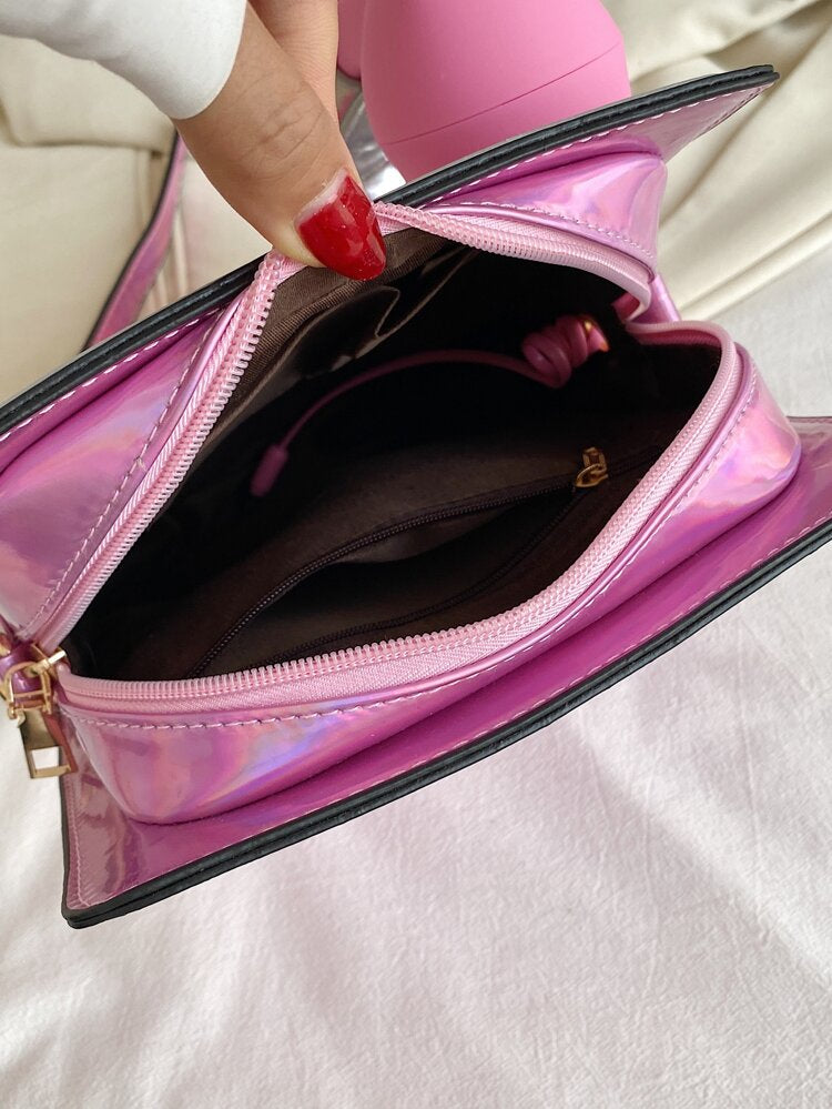 RETRO TELEPHONE SHAPED CROSSBODY BAG