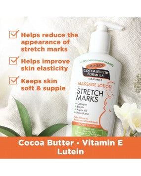 COCOA BUTTER MASSAGE LOTION for STRETCH MARKS 8.5 FL.OZ.