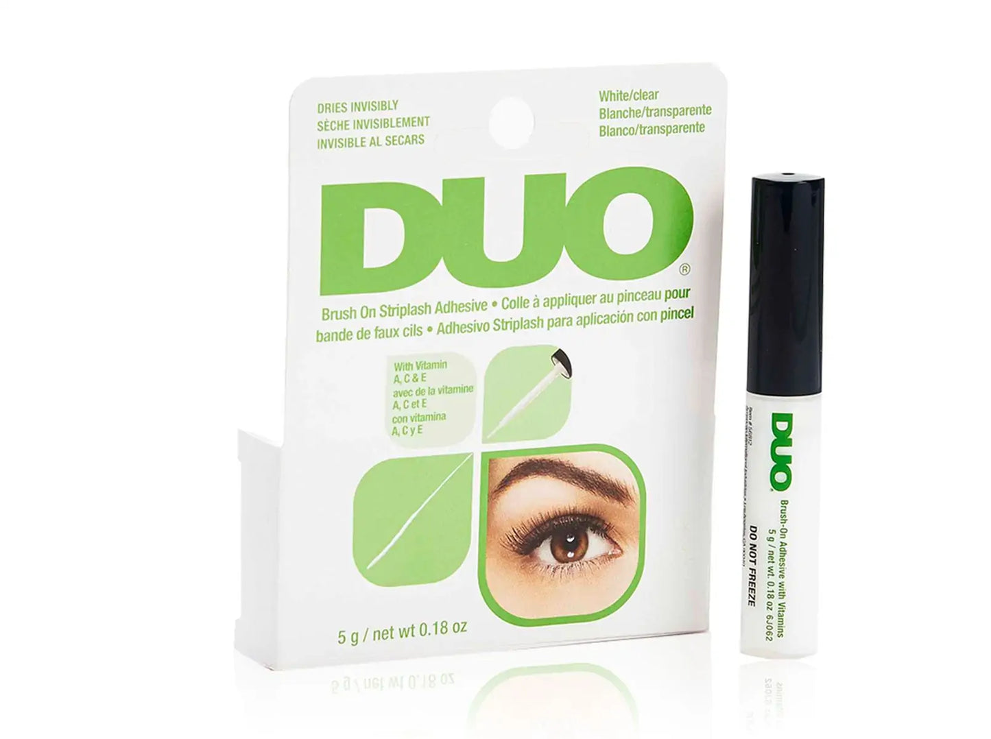 DUO BRUSH-ON STRIPLASH ADHESIVE, CLEAR, 0.5 FL OZ