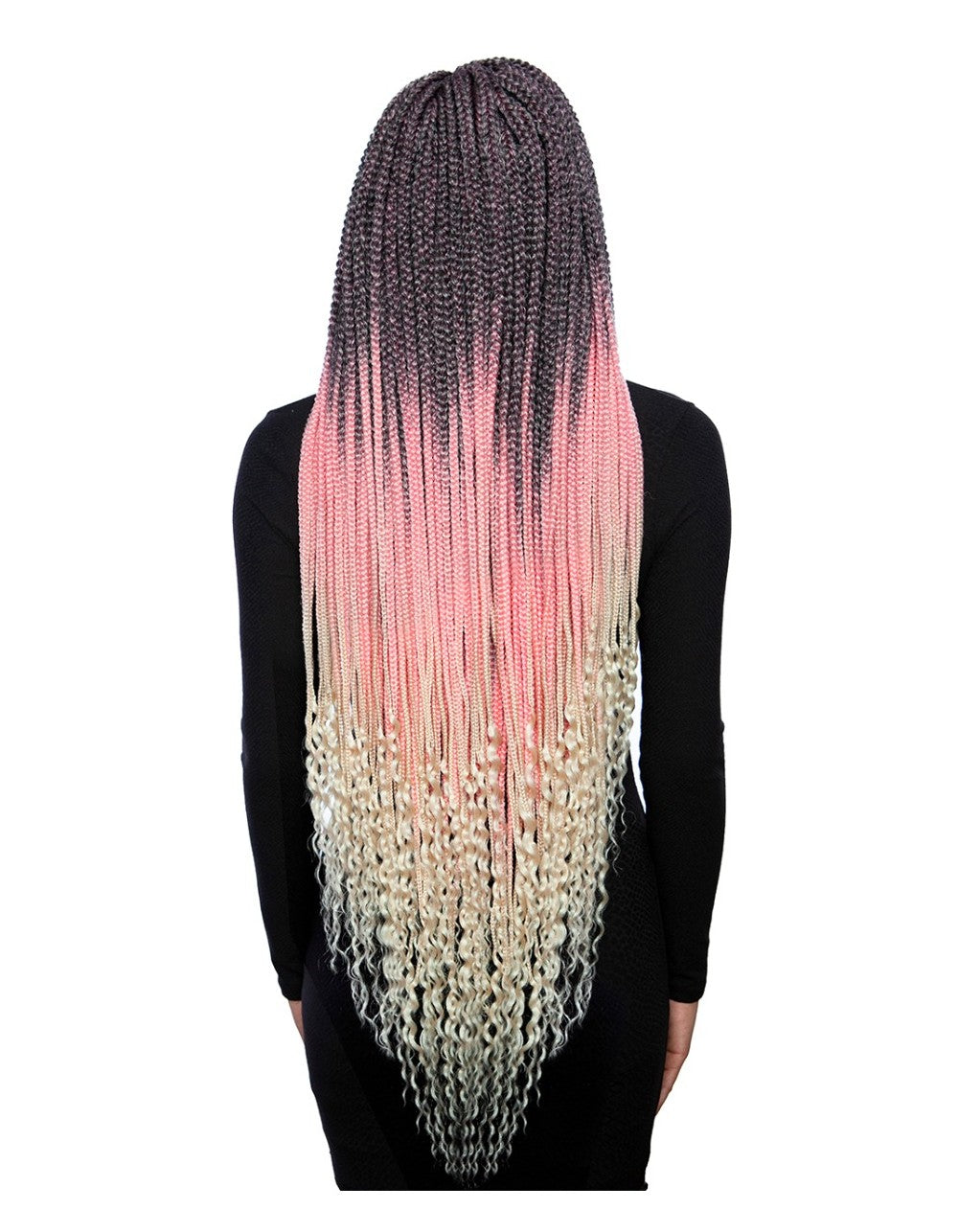 Afri Naptural Crochet Braid 3x Ivy Box Braid 32"(BOX311)