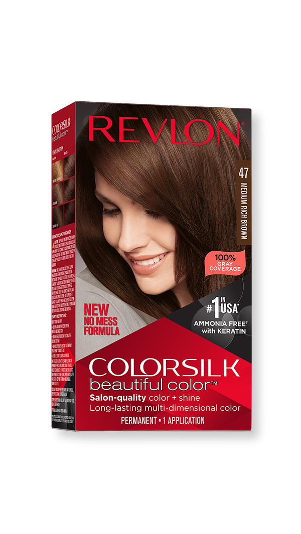 REVLON COLORSILK BEAUTIFUL COLOR PERMANENT HAIR DYE