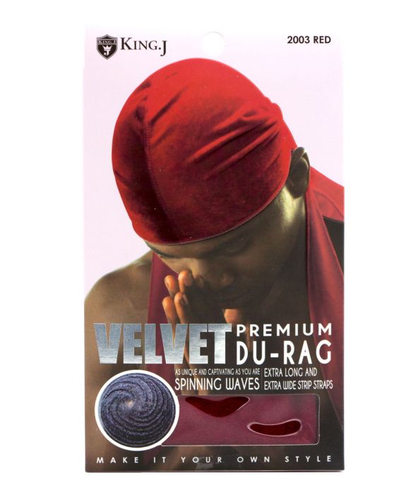 KING.J PREMIUM VELVET DU-RAG