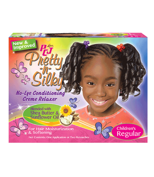 LUSTER'S PCJ PRETTY-N-SILKY NO-LYE CONDITIONING CREME RELAXER CHILDREN'S REGULAR - 1 APPLICATION