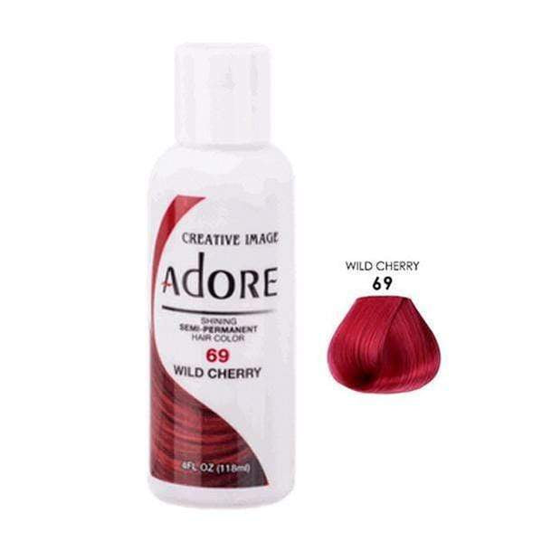 ADORE SEMI-PERMANENT HAIR COLOR 4 FL.OZ.