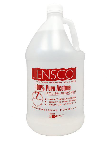 LENSCO 100% PURE ACETONE REMOVER