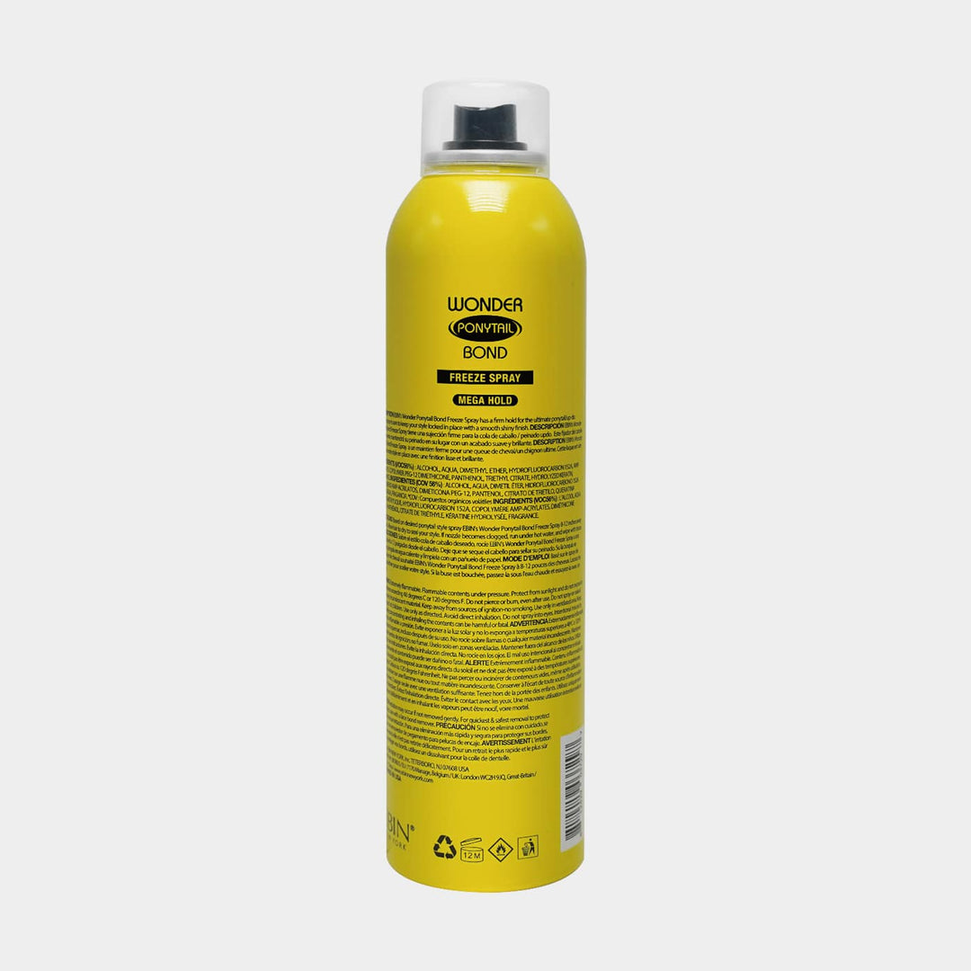 EBIN WONDER PONYTAIL BOND FREEZE SPRAY 8 OZ.