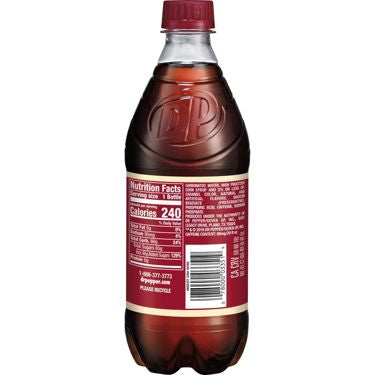 DR PEPPER & CREAM SODA - 20 FL OZ.
