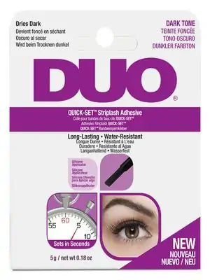 DUO QUICK-SET STRIPLASH ADHESIVE, DARK, 5G