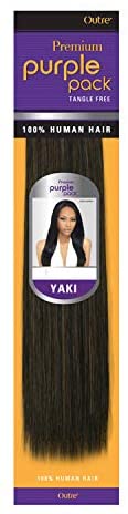 PREMIUM PURPLE PACK 100% HUMAN HAIR YAKY