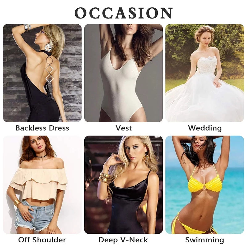 KISSBRA INVISIBLE DOUBLE PUSH-UP BRA