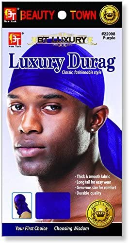 SHINE SILKY DURAG – COCONUT OIL TREATED