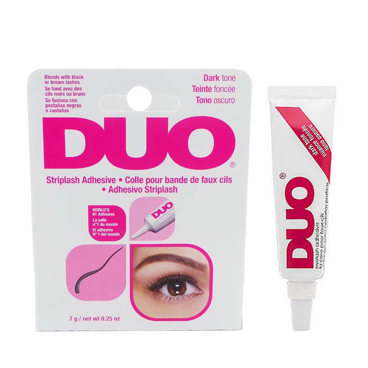 DUO STRIPLASH ADHESIVE DARK TONE 0.25 OZ.