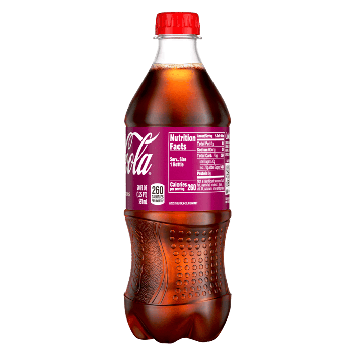 COCA-COLA SODA - 20 FL OZ.