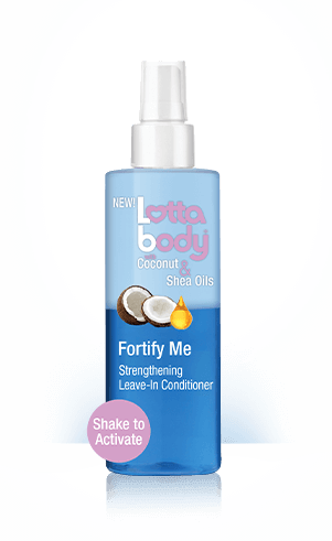 COCONUT & SHEA OILS FORTIFY ME STRENGTHENING LEAVE-IN CONDITIONER 8 OZ.