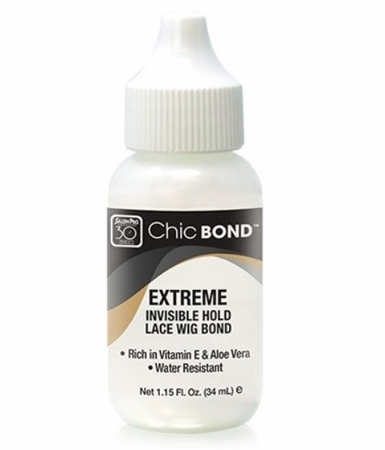 SALON PRO CHIC BOND PREMIUM INVISIBLE HOLD LACE WIG BOND 1.15OZ