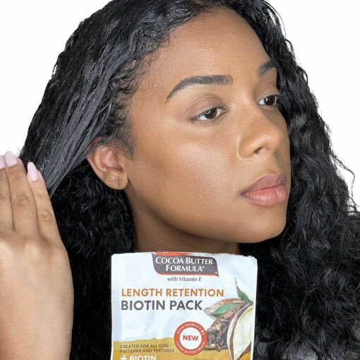 PALMERS’S COCOA BUTTER FORMULA LENGTH RETENTION + BIOTIN PACK 2.1 FL.OZ.