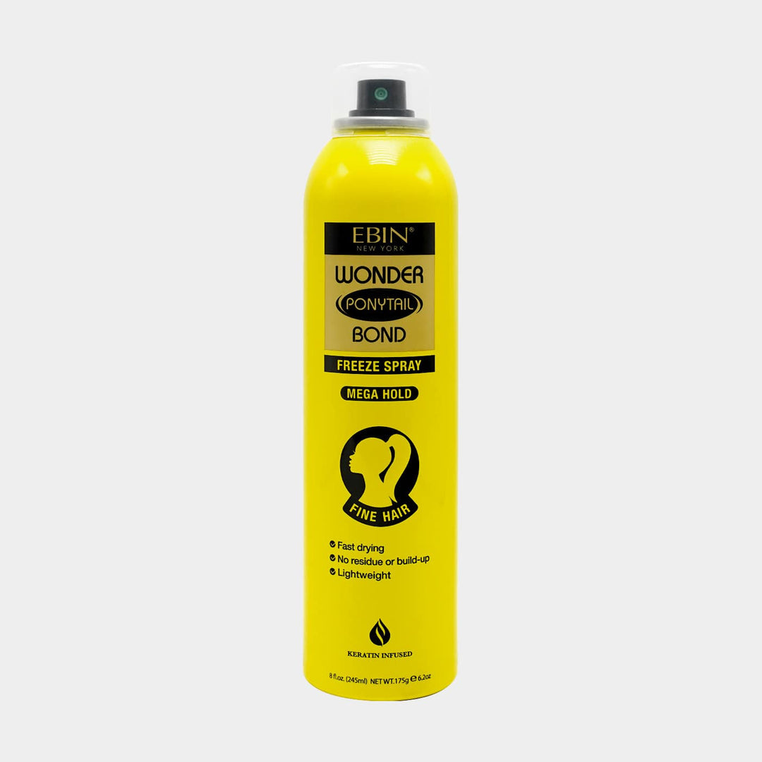 EBIN WONDER PONYTAIL BOND FREEZE SPRAY 8 OZ.
