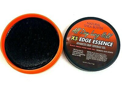 DNA ALL DAY LONG HOLD X5 EDGE ESSENCE- BLACK (EXTREME HOLD) 4OZ.