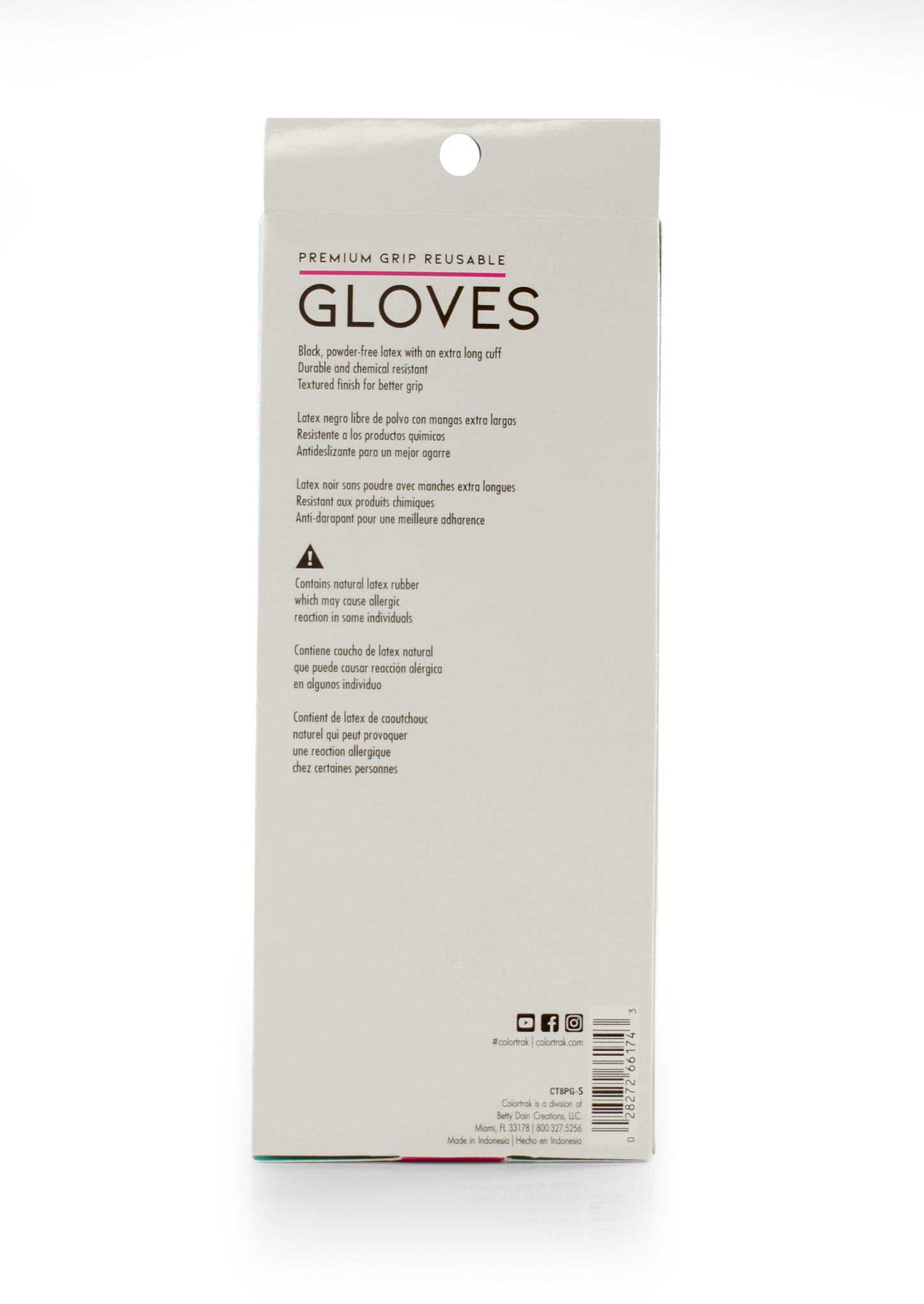 8PK PREMIUM GRIP REUSABLE GLOVES