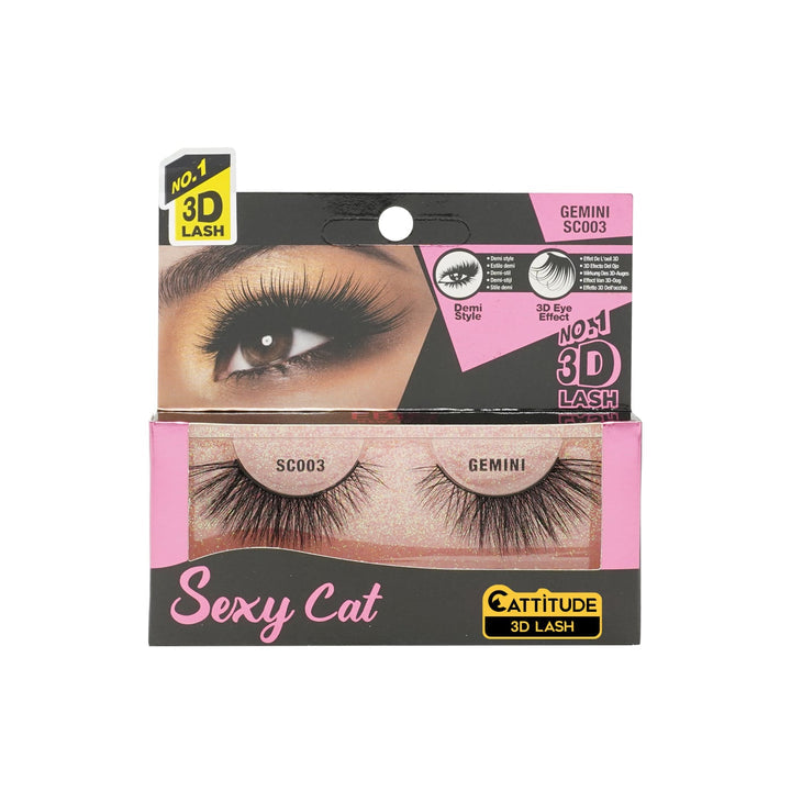 EBIN GEMINI - SEXY CAT 3D LASHES