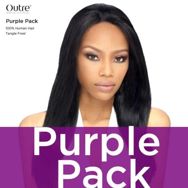 PREMIUM PURPLE PACK 100% HUMAN HAIR YAKY