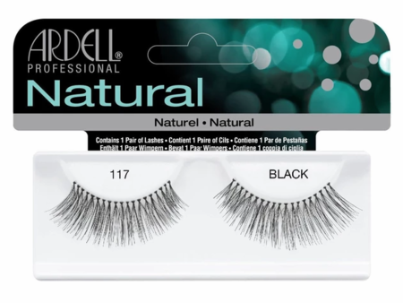 NATURAL BLACK LASHES #117