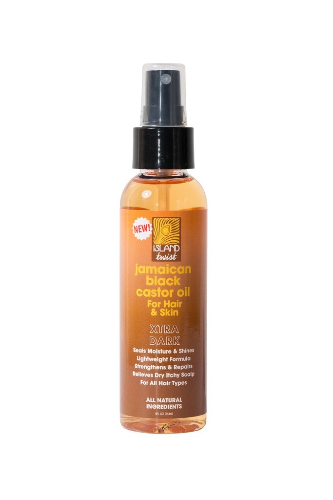 AUTHENTIC JAMAICAN BLACK CASTOR OIL SPRAY 4OZ.