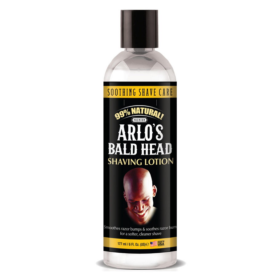 ARLO’S BALD HEAD SHAVING LOTION 6 OZ.