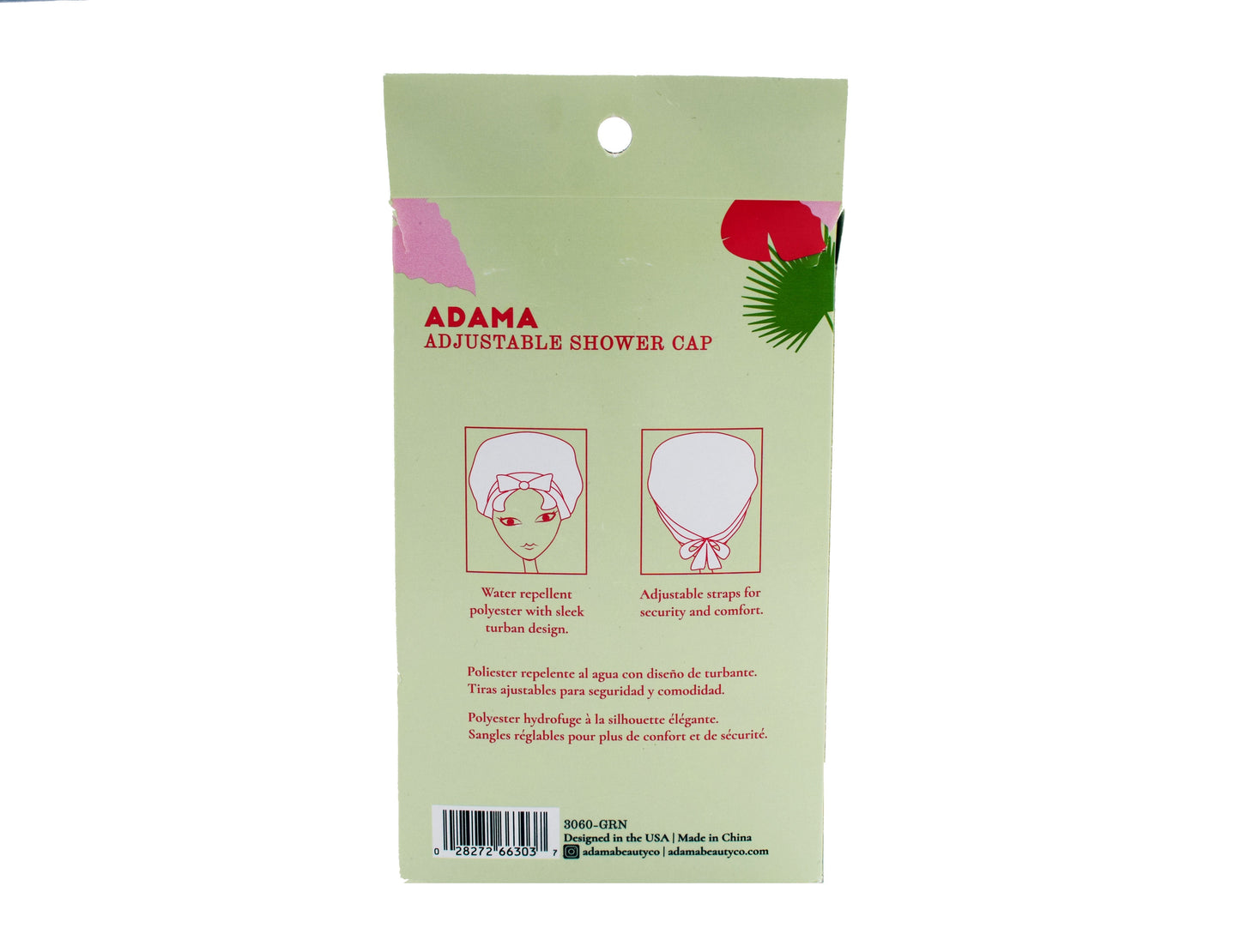 ADAMA ADJUSTABLE SHOWER BONNET