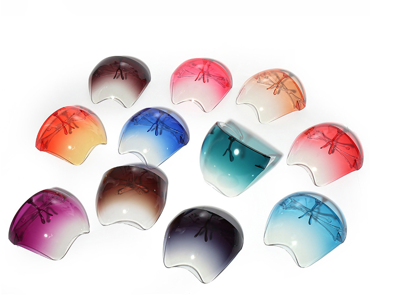 PROTECTIVE ANTI FOG FASHION SUNGLASSES & FACE SHIELD