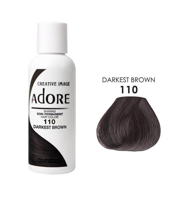 ADORE SEMI-PERMANENT HAIR COLOR 4 FL.OZ.
