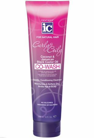 FANTASIA CURLY & COILY CO-WASH 10 OZ.