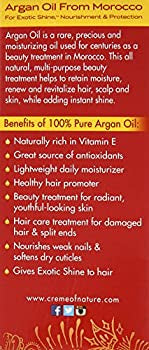 CREME OF NATURE 100% PURE ARGAN OIL 1 FL. OZ.