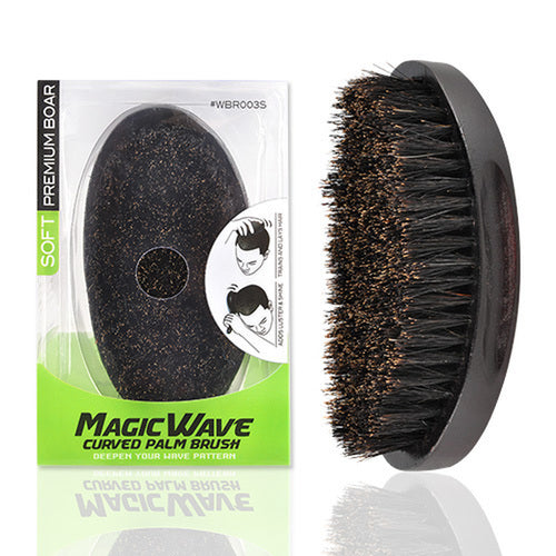 MAGIC WAVE CURVED PALM BRUSH (SOFT)