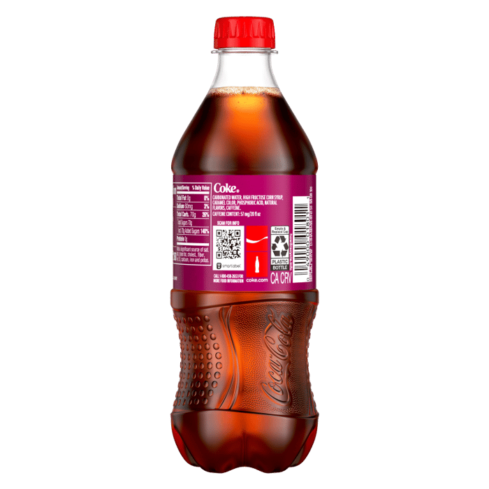 COCA-COLA SODA - 20 FL OZ.