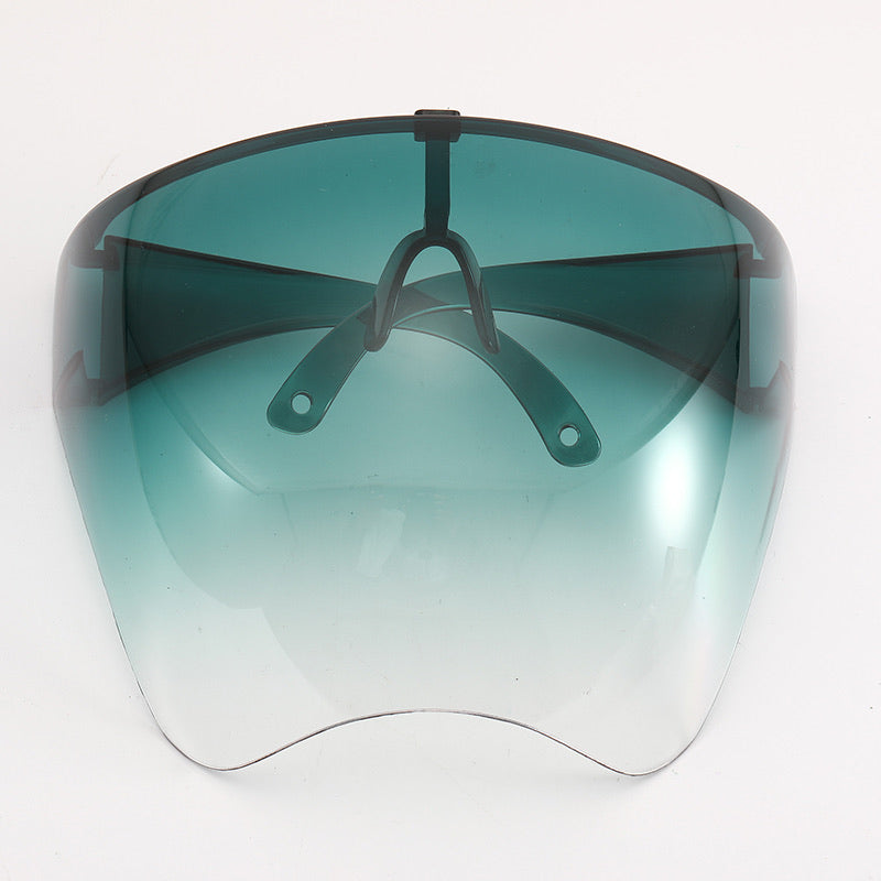 PROTECTIVE ANTI FOG FASHION SUNGLASSES & FACE SHIELD