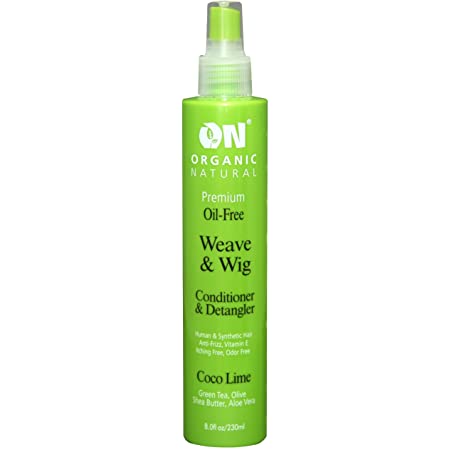 ON NATURAL WEAVE & WIG CONDITIONER & DETANGLER COCO LIME 8 OZ.