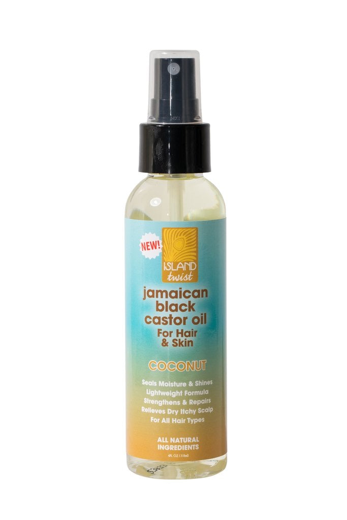 AUTHENTIC JAMAICAN BLACK CASTOR OIL SPRAY 4OZ.