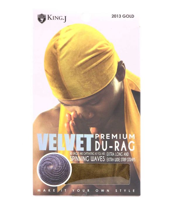 KING.J PREMIUM VELVET DU-RAG