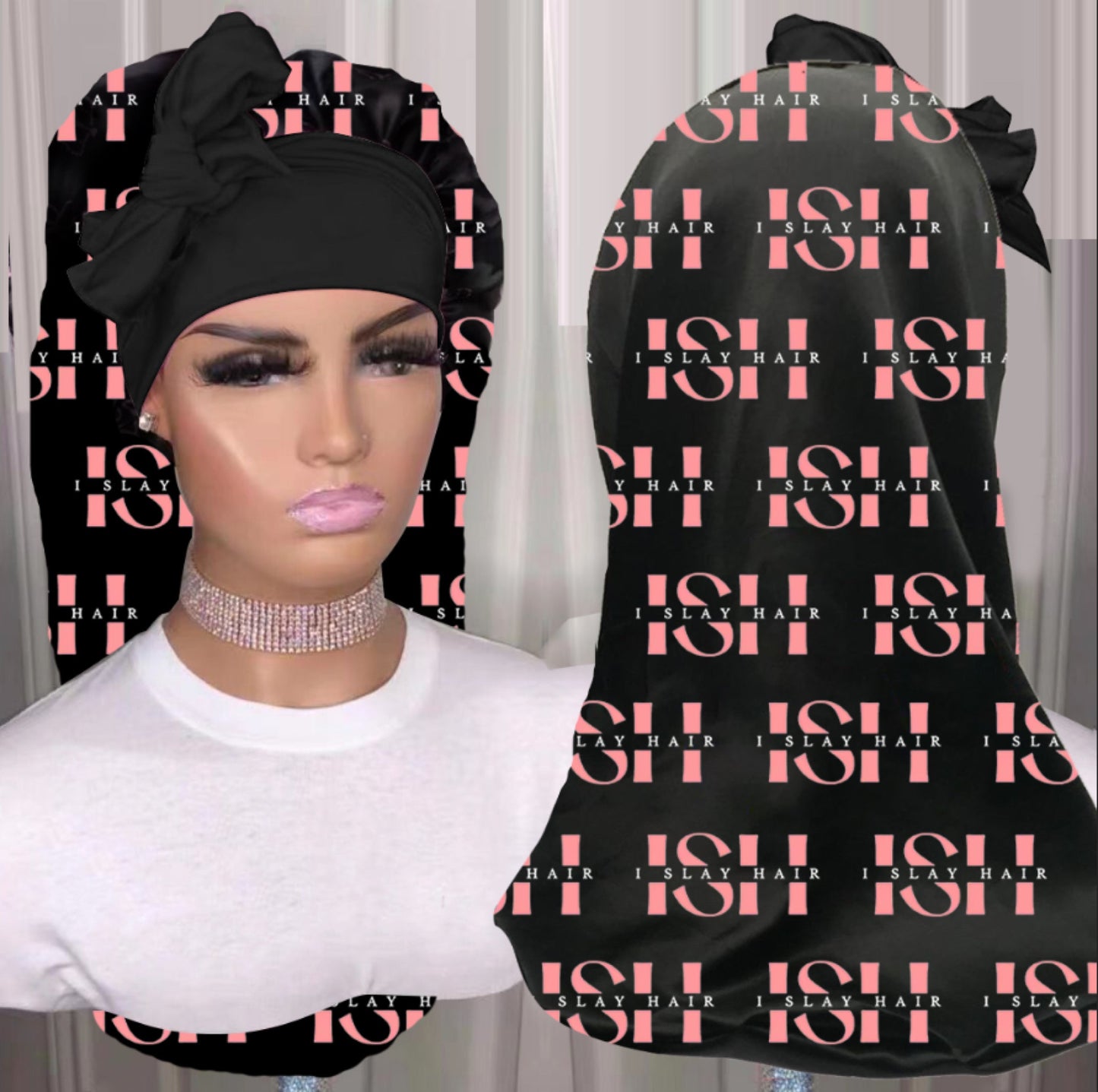 I SLAY HAIR LUXURY SATIN BRAID BONNET