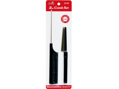 EDEN TWIST & PIN TAIL 2PC COMB SET #37107