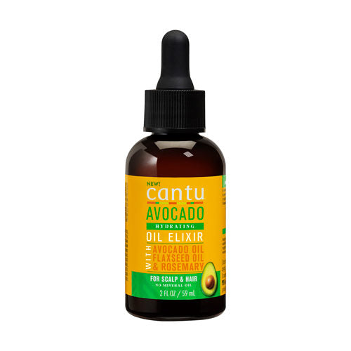 CANTU AVOCADO HYDRATING HAIR OIL ELIXIR 2 OZ.