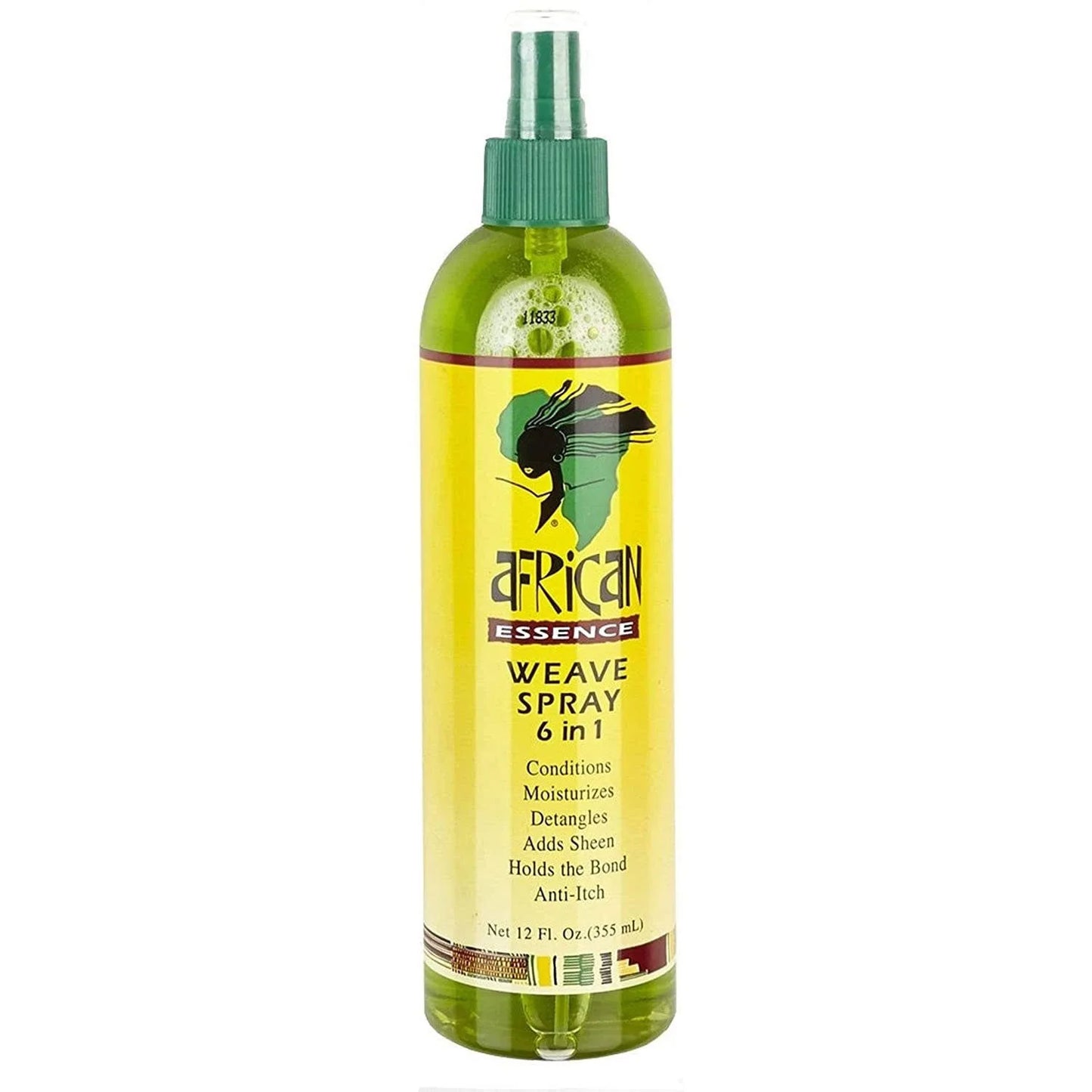 AFRICAN ESSENCE 6 IN 1 WEAVE SPRAY 12 OZ.