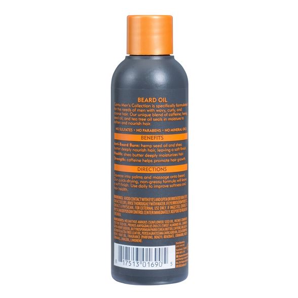 CANTU MEN’S SHEA BUTTER BEARD OIL 3.4 FL.OZ.