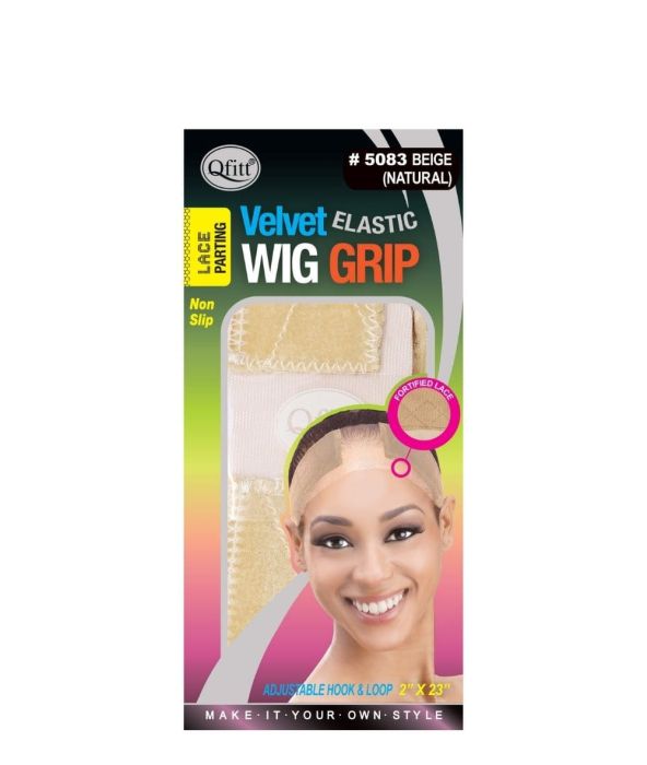 QFITT FORTIFIED LACE PARTING VELVET ELASTIC WIG GRIP