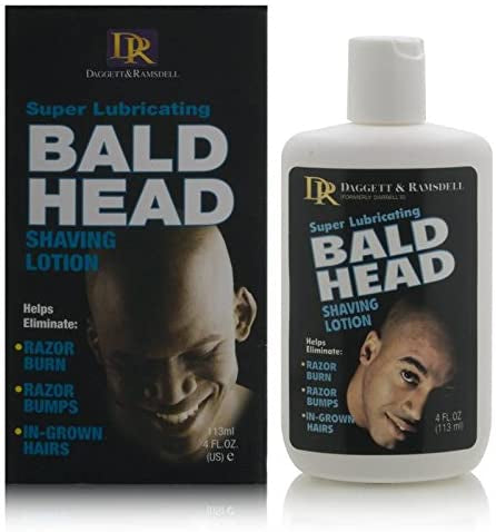 BALD HEAD SHAVING LOTION 4 OZ.