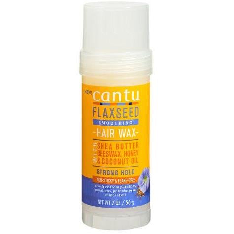 CANTU FLAXSEED SMOOTHING HAIR WAX STRONG HOLD 2 OZ.